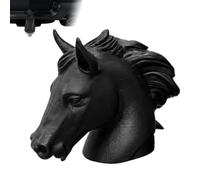 Cubierta de bola de enganche de remolque con forma de caballo resistente | Cubierta de bola de remolque de enganche para barco, autocaravana, yate, caravana, camiones, SUV, tractor, ATV