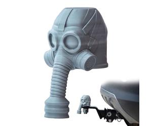 Cubierta de Bola de Enganche de Remolque,Protector Antipolvo con Cubierta Facial Impresa en 3D - de Tapón de Enganche de Arrastre,para RV, Remolque, Camión De, Conducción Diaria Y Es