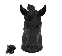 Cubierta de bola de remolque de goma a prueba de polvo con forma de caballo | Tapa protectora de remolque para barco, autocaravana, yate, RV, caravana, camiones, SUV, tractor, ATV