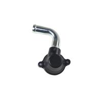 Cubierta de bomba de agua y cubierta de termostato Compatible con VOGE LX500R LX500DS LX500AC(Black)