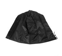 Cubierta de bomba de piscina resistente a la intemperie para Intex para Krystal Clear Sand Filter Equipment con fácil acceso para cremallera y ajuste seguro, negro (51 x 44 x 52 cm)