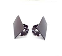 Cubierta de boquilla de arandela de faros, para BMW X4 F26, pieza de parachoques delantero, repuesto OEM 51117338567, tapa de chorro de faro ABS negro, limpieza de faros delanteros de coche (un par)