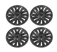 Cubierta de Borde Completo para Cubo de Rueda, Elegante Tapa Central de Rueda Estilo Turbina Resistente a la Intemperie para Modelo 3 2023 y Posteriores (Gris Pistola)