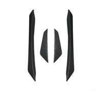 Cubierta de borde divisor de borde de parachoques delantero, cubierta de ABS Piano negro para BMW Serie 2 F44 M Sport 2020-2024, kit de carrocería exterior estilo deportivo (textura de fibra de