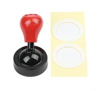 Cubierta de botón, cubierta de metal para palanca de coche, 4 colores, rojo, negro, plateado, plomizo, botón de encendido para decoración interior del coche (para modelo general rojo)