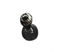 Cubierta de botón de arranque y palanca de cambios de metal estilo fibra de carbono para BMW para Honda (A)