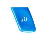 Cubierta de botón de E/S para BMW Serie 3 E46 1998-2004 y para M3 E46 2000-2004, accesorio interior para control preciso y ajuste OEM (azul)