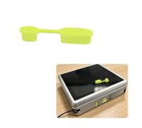 Cubierta de botón de encendido para Anbernic RG Rotate Dual Set Tapa protectora de prevención de mal funcionamiento Parte de consola de tonos brillantes 2 x 0,5 x 0,3 cm (verde)