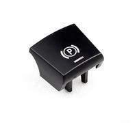 Cubierta de botón de freno de mano para BMW para 5GT F0For 7 y para la serie 7 F01 F02 diseñada para que coincida con las dimensiones y montaje del interruptor de freno de mano OEM (patas cortas)