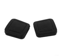 Cubierta de botón de manija de entrada sin llave para Mercedes W220, C215, R230, tapa de goma efectiva (par)