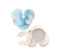 Cubierta de botón decorativa - Ajuste apretado de metal de repuesto, funda de botón decorativo floral - para amantes de la moda, dama de honor, fiesta profesional y fiestas, Se référer au descriptif