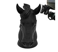 Cubierta de cabeza de bola colgante impermeable forma de caballo fuera | Cubierta para enganche de remolque para camión, yate, ATV, caravana, barco, autocaravana, todoterreno y tractor