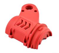 Cubierta de cabeza de plástico ajustable para recortadora de césped, protector de corte multiángulo, fácil intercambio sin herramientas, rojo o negro, paquete de 1 o 4, accesorio portátil de
