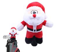 Cubierta de cabeza navideña para palos de golf - Protector para putter de golf navideño | Cubierta decorativa para conductor | Para curso de golf de vacaciones al aire libre durante la práctica del