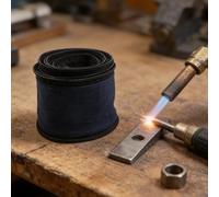 Cubierta de cable de antorcha de soldadura azul con cremallera para manguera de corte de plasma Mig Tig, longitud de 4 m a 15 m, tamaños opcionales disponibles (4 m)