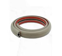 Cubierta de Cable de Piso de 10 pies, Piso Oculto de Cable de Madera de Nogal, Piso Protector de Cable de PVC Suave, Cubiertas de Alambre de Piso de extensión Oculta for Cables(Color3-w4cm)