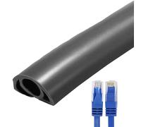Cubierta de Cable de Piso,de Cable eléctrico para Piso,de Cables retardantes de Llama para Cables en el | Piso Autoadhesivo para Ocultar de gestión de domésticos para Oficina en CAS