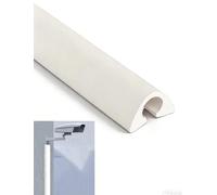 Cubierta de Cables de Piso for Cables Protege los Cables y previene riesgos de tropiezos, fácil de Cortar for el hogar, la Oficina, la Escuela y los conciertos(Mike-w2.6cm,1meter)