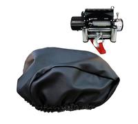 Cubierta de cabrestante - Resistente al agua, tejido de poliéster 190T, cubierta de cabestrante impermeable, cubierta de cabrestante eléctrico para cabrestantes eléctricos de automóviles y camiones