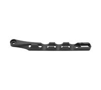Cubierta de Cadena Compatible con EXC EXCF SX SXF XC XCF XCFW 350 450 250 300 Kit de Deslizador Cadena basculante Guía protección Abrazadera Manguera Freno Sprocket Chain Cover(Black Tubing Clamp)