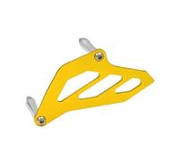 Cubierta de Cadena Compatible con Suzuki DRZ400, DRZ400E, DRZ400S, DRZ400SM, Protector de Cadena, piñón, basculante, guía Deslizante Sprocket Chain Cover(Sprocket-Gold)