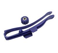 Cubierta de Cadena Compatible con Yamaha YZ WR 125 250 250F 250X 450F, basculante, guía Deslizante de Cadena, Rodillo Inferior, guía de Cadena, Protector de piñón. Sprocket Chain Cover(Blue Swingarm)