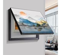 Cubierta de caja de fusibles, disyuntor de gabinete, panel eléctrico decorativo, medidor oculto montado en la pared, pintura eléctrica ideal for su(A,50x40cm)