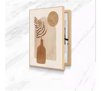 Cubierta de Caja de medidor eléctrico, diseño Desmontable con Pintura Decorativa para una Caja de medidor Creativa.