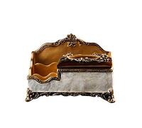 Cubierta de Caja de Tejido multifunción, Titular de Resina de Estilo Europeo dispensador de Papel Cubierta de Papel portavasos decoración del hogar para Sala de Estar para el baño