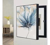 Cubierta De Caja Fuerte Pared Pequeña, Panel Eléctrico Oculto, Cubiertas Decorativas For Fusibles, Frente Tablero Distribución Artístico, Extraíble(B,30 * 40cm/11.8 * 15.7in)