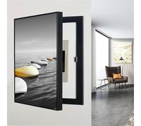 Cubierta De Caja Fuerte Pared Pequeña, Panel Eléctrico Oculto, Cubiertas Decorativas For Fusibles, Frente Tablero Distribución Artístico, Extraíble(D,40 * 50cm/15.7 * 19.7in)