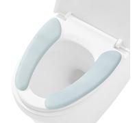 Cubierta de calefacción para asiento de inodoro, suave, lavable, reutilizable, para baño, invierno, hogar, dormitorio, hotel, personas mayores y