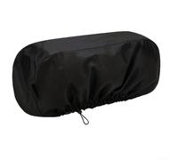 Cubierta de calentador de pared Oxford 420D resistente a la intemperie para unidades de calefacción de terraza, antipolvo, negro, 93 x 24 x 16,5 cm (71 x 17 x 13,5 cm)
