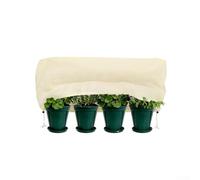 Cubierta de cama de plantas de invierno para jardinería en clima frío para ayudar a invernar especies sensibles sin calefacción artificial (130 x 70 x 45 cm)