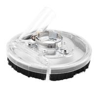 Cubierta de campana antipolvo para amoladoras angulares 80-125 mm, transparente, con aspiración al vacío para desbaste en seco