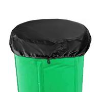 Cubierta de caña de lluvia: cubierta del tambor de 55 galones, cubierta del tambor elástico | Protector de barril de lluvia ajustable, cubierta de contenedor de tambor ajustable para tambor