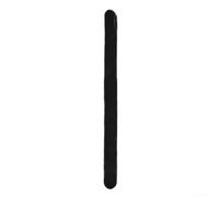 Cubierta de caña de pescar, bolsa de protección de algodón de punto elástico para bastones de pesca de 120 cm (negro)