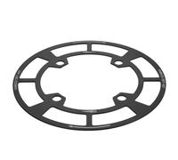 Cubierta de canasta de bicicleta, protector de cadena de bicicleta de aleación de aluminio, protector de cadena de bicicleta, protector de corona | Diseño perforado de diseño robusto que se adapta