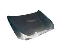 Cubierta de capó de motor de fibra de carbono o FRP sin pintar, compatible con BMW Serie 2 F87 M2 M2c 2014-2019(CF)