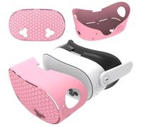 Cubierta de cara de silicona VR de VR fora accesorios MTA Quest 3s VR, Caso de protección de silicona Auriculares VR Auriculares Anti-Fall Case de piel VR VR Accesorios