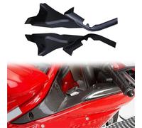 Cubierta de carenado para Ducati para Superbike 848 / EVO 2008-2012 Protector Carenado para Motocicleta Alerón Entrada Aire Delantero Superior Lateral del Salpicadero(Nero)