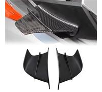 Cubierta de carenado para Suzuki GSX-S 750 GSX-S 1000 Accesorios De Motocicleta Alerón Winglet ala Lateral Fija Panel Protector Protector Escudo Protección Cubierta De Carenado(Matte Black)