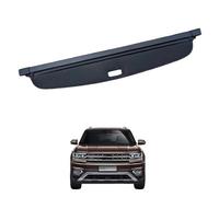 Cubierta de Carga Cortina para VW Atlas 2017-2025, Cubierta del Compartimento de Carga Persiana Enrollable Coche Accesorios,Canvas