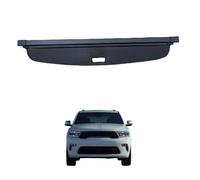 Cubierta De Carga Retráctil para Dodge Durango 2011-2021 (Second Row), Equipaje Trasero Privacidad Carga Tapa del Maletero Retráctil Cubierta Carga,Carbon Fiber