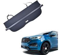 Cubierta de Carga Retráctil para Ford Edge 2015-2018 No-Drill Seguro | Cubierta antirrobo para objetos de valor Tela anti-UV evita decoloración de tapicería Cobertura total sin huecos visibles