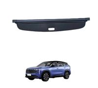 Cubierta De Carga Retráctil para Geely Boyue 2017-2023, Equipaje Trasero Privacidad Carga Tapa del Maletero Retráctil Cubierta Carga,Canvas
