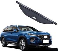 Cubierta de Carga Retráctil para Hyundai IX45 2013-2019 No-Drill Seguro | Cubierta antirrobo para objetos de valor Tela anti-UV evita decoloración de tapicería Cobertura total sin huecos visibles