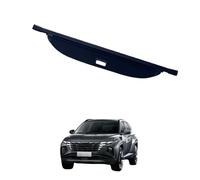 Cubierta De Carga Retráctil para Hyundai Santa Fe 2013-2016, Equipaje Trasero Privacidad Carga Tapa del Maletero Retráctil Cubierta Carga,Leather