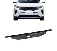 Cubierta De Carga Retráctil para Kia KX3 2016-2021 Drilling Installation, Equipaje Trasero Privacidad Carga Tapa del Maletero Retráctil Cubierta Carga,Leather