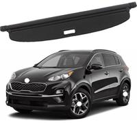 Cubierta de Carga Retráctil para Kia Sportage 2017-2021 No-Drill Seguro | Cubierta antirrobo para objetos de valor Tela anti-UV evita decoloración de tapicería Cobertura total sin huecos visibles
